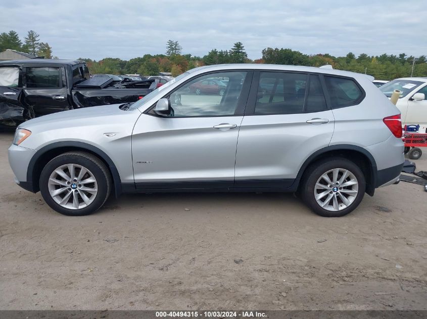 2013 BMW X3 xDrive28I VIN: 5UXWX9C52D0A22008 Lot: 40494315