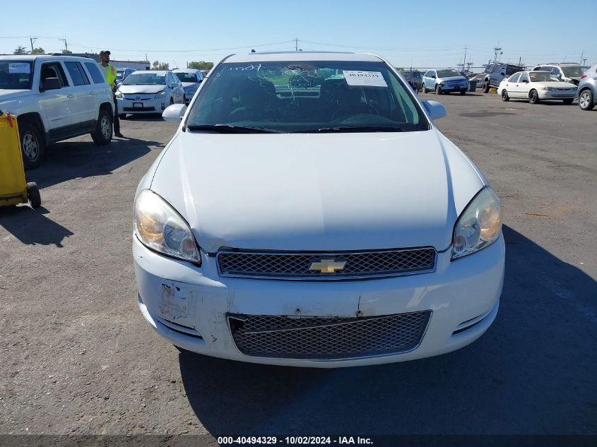 2013 Chevrolet Impala Lt VIN: 2G1WG5E30D1205214 Lot: 40494329