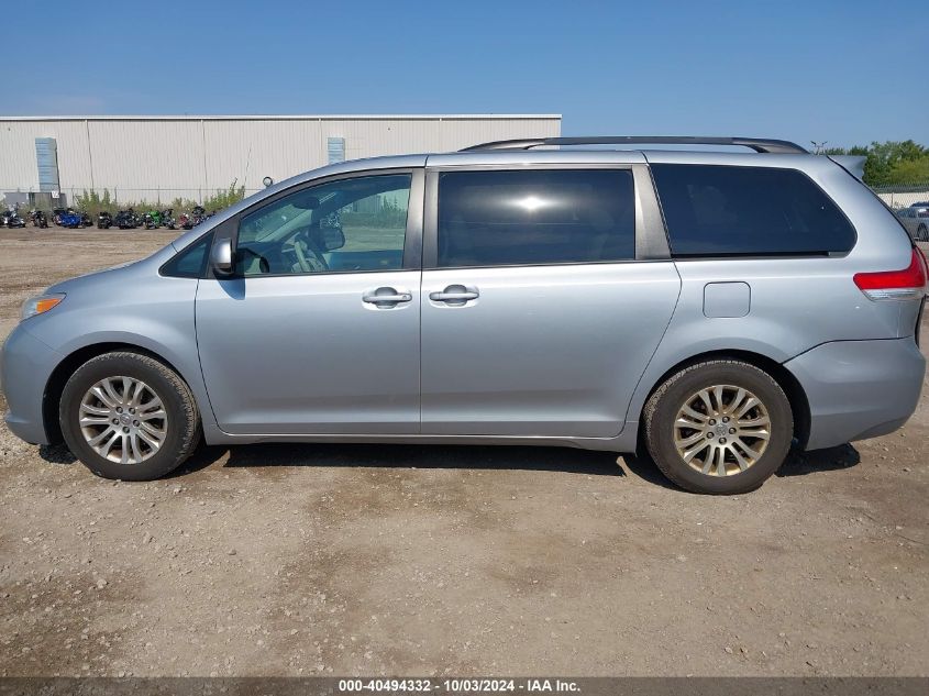 5TDYK3DC3ES520376 2014 Toyota Sienna Xle V6 8 Passenger