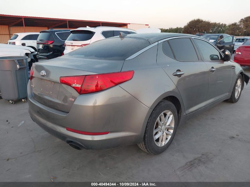 VIN 5XXGM4A76DG131377 2013 KIA Optima, LX no.4