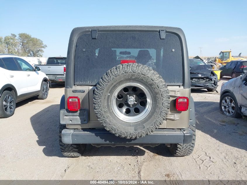 2004 Jeep Wrangler X VIN: 1J4FA39S04P738224 Lot: 40494360