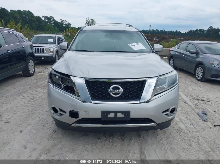 2016 Nissan Pathfinder S VIN: 5N1AR2MM8GC665820 Lot: 40494372