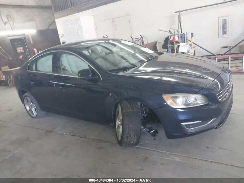 2015 Volvo S60 T5 Premier Plus VIN: YV140MFC0F1317848 Lot: 40494384