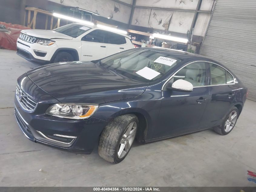 YV140MFC0F1317848 2015 Volvo S60 T5 Premier Plus