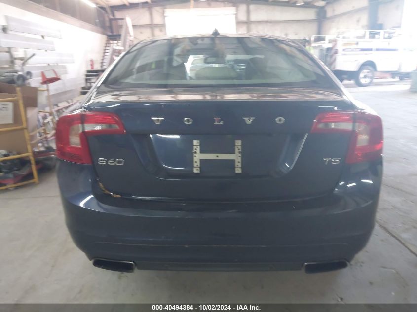 YV140MFC0F1317848 2015 Volvo S60 T5 Premier Plus