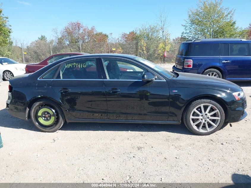 2016 Audi A4 2.0T Premium VIN: WAUFFAFL0GN018315 Lot: 40494416