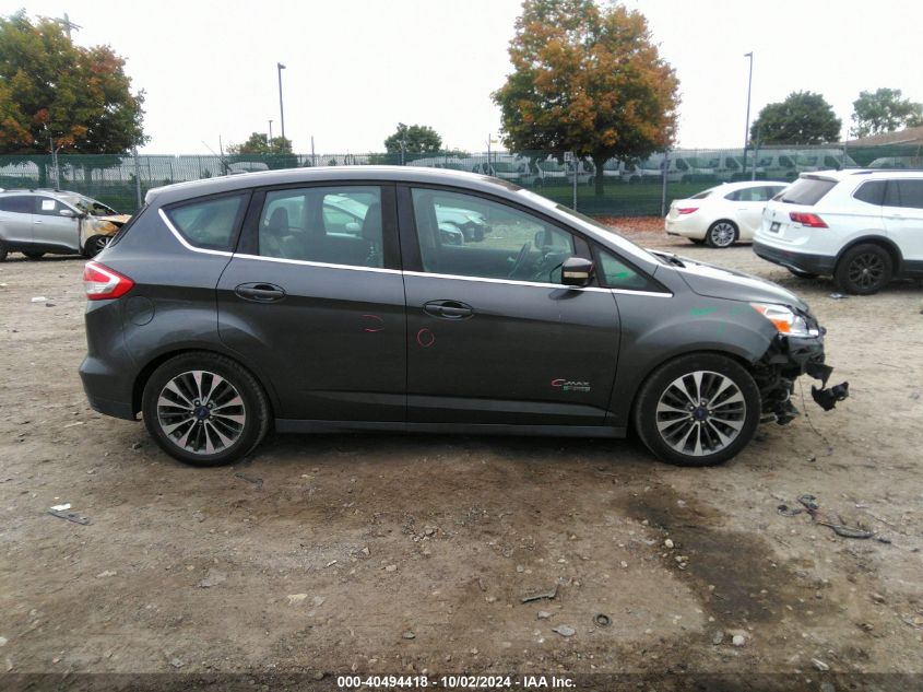 2017 Ford C-Max Energi Titanium VIN: 1FADP5FU8HL114834 Lot: 40494418