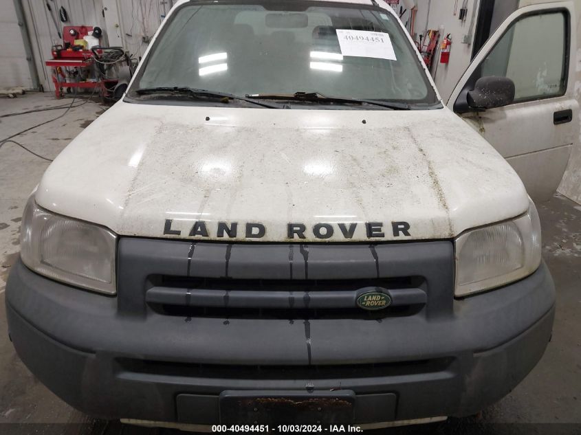 2002 Land Rover Freelander S VIN: SALNM22262A201444 Lot: 40494451