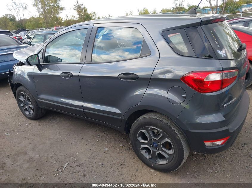 2021 Ford Ecosport S VIN: MAJ3S2FE5MC438013 Lot: 40494452