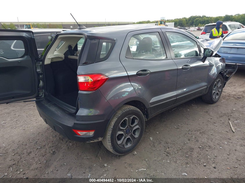 VIN MAJ3S2FE5MC438013 2021 FORD ECOSPORT S