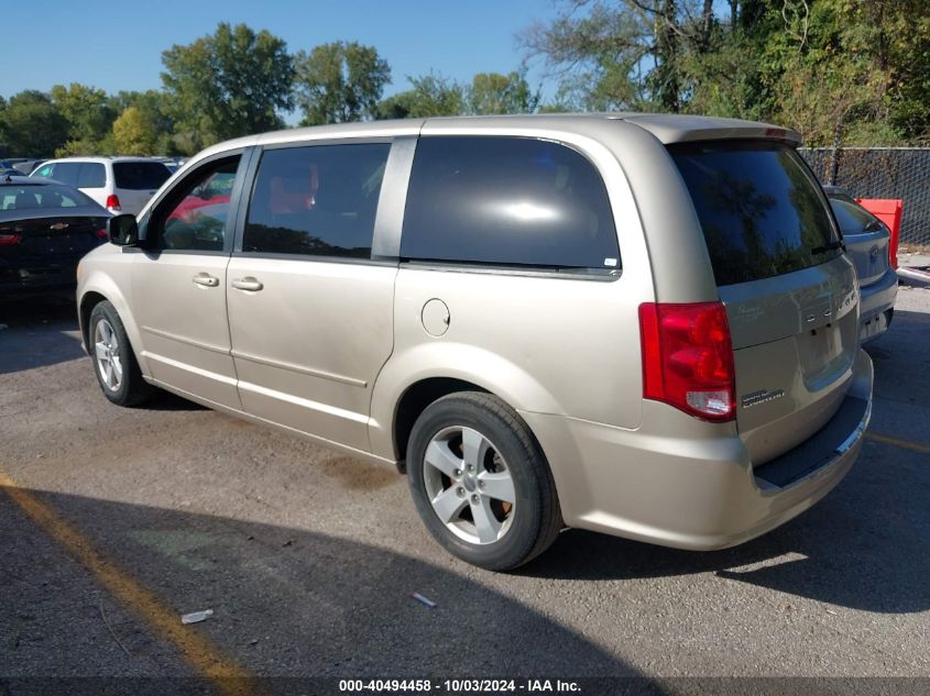 VIN 2C4RDGBG8DR538939 2013 Dodge Grand Caravan, SE no.3