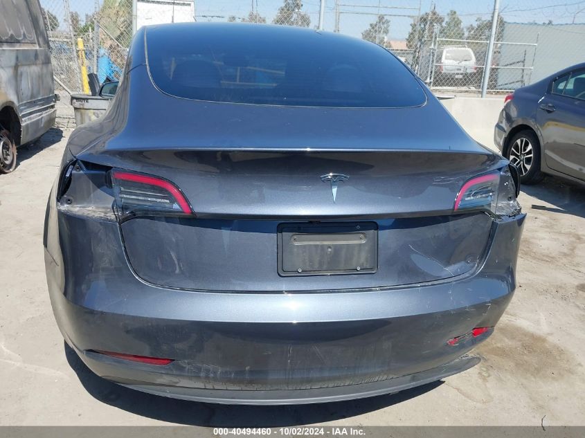 2023 Tesla Model 3 Rear-Wheel Drive VIN: 5YJ3E1EA2PF638798 Lot: 40494460