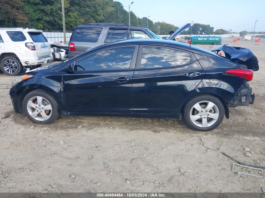 2011 Hyundai Elantra Gls (Ulsan Plant) VIN: KMHDH4AE3BU157847 Lot: 40494464