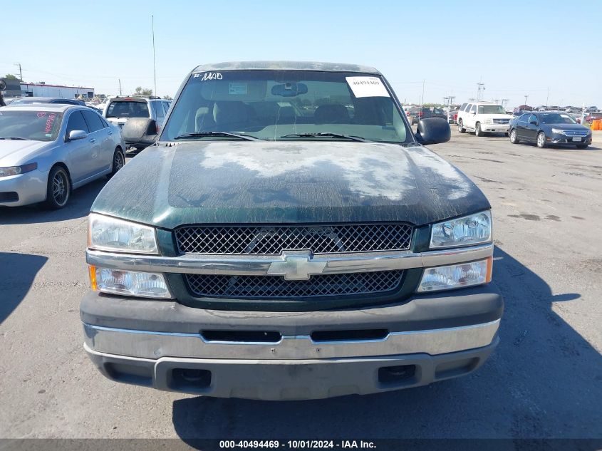 2003 Chevrolet Silverado 1500 Ls VIN: 1GCEK19VX3E202257 Lot: 40494469