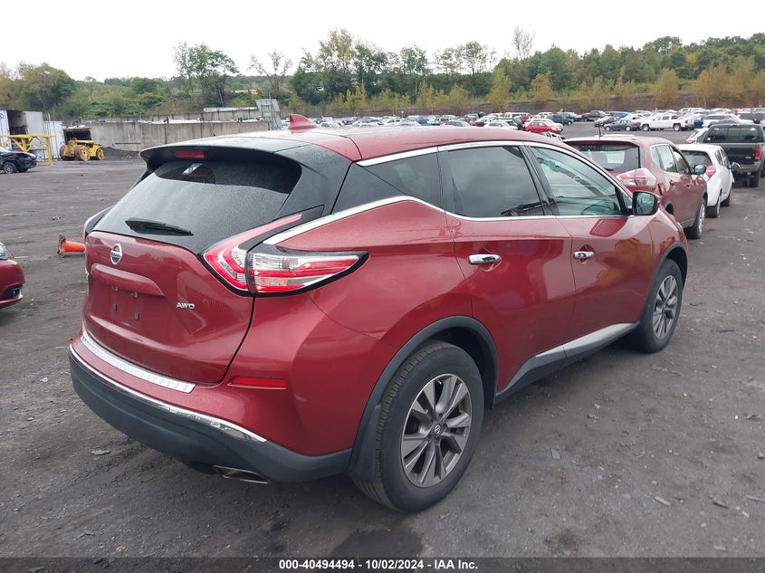 VIN 5N1AZ2MH7JN184603 2018 NISSAN MURANO S