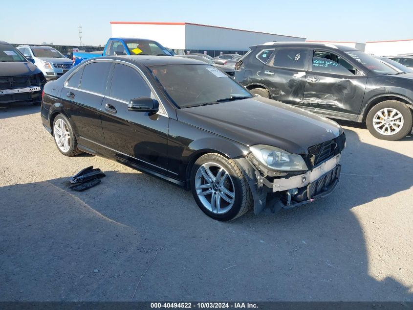 VIN WDDGF4HB1EA947145 2014 Mercedes-Benz C 250, Lux... no.1