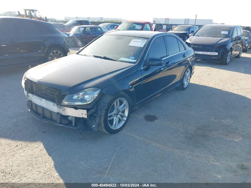 VIN WDDGF4HB1EA947145 2014 Mercedes-Benz C 250, Lux... no.2