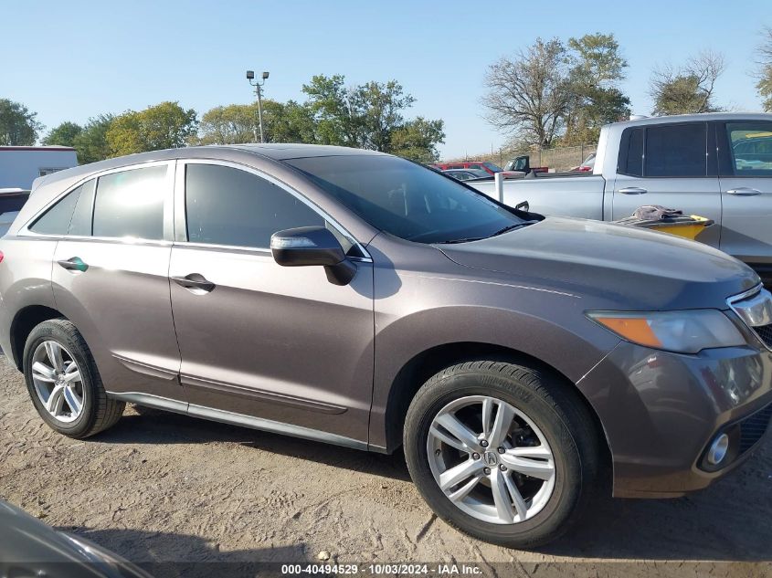 2013 Acura Rdx VIN: 5J8TB3H55DL012725 Lot: 40494529