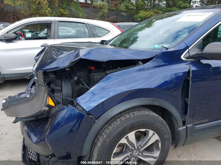 2019 Honda Cr-V Lx VIN: 2HKRW6H34KH204409 Lot: 40494547