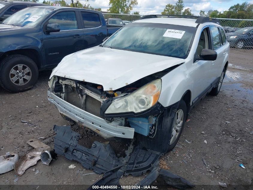 2011 Subaru Outback 2.5I VIN: 4S4BRCAC5B3447915 Lot: 40494550