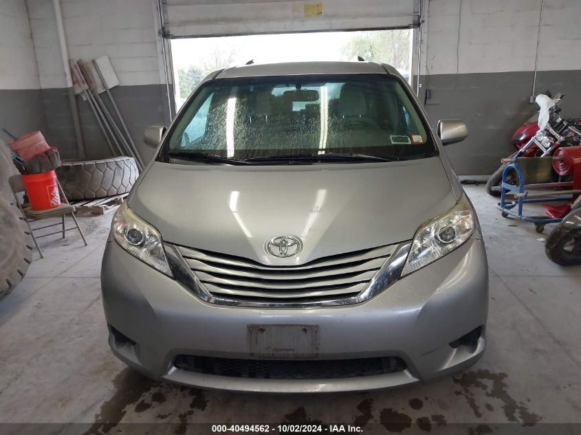 2015 Toyota Sienna Le 7 Passenger VIN: 5TDJK3DC3FS121440 Lot: 40494562