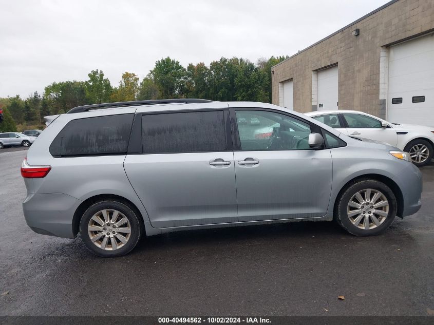 2015 Toyota Sienna Le 7 Passenger VIN: 5TDJK3DC3FS121440 Lot: 40494562