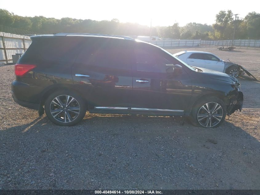 2017 Nissan Pathfinder Platinum VIN: 5N1DR2MN0HC634813 Lot: 40494614