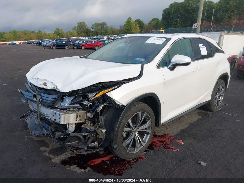 2T2BZMCA0HC057127 2017 LEXUS RX - Image 2