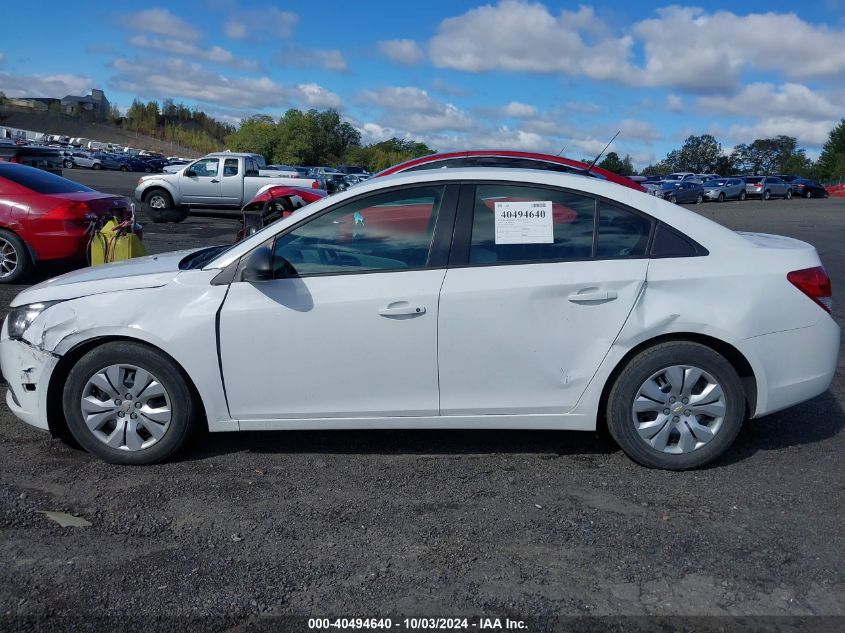 1G1PA5SG7E7405007 2014 Chevrolet Cruze Ls Auto