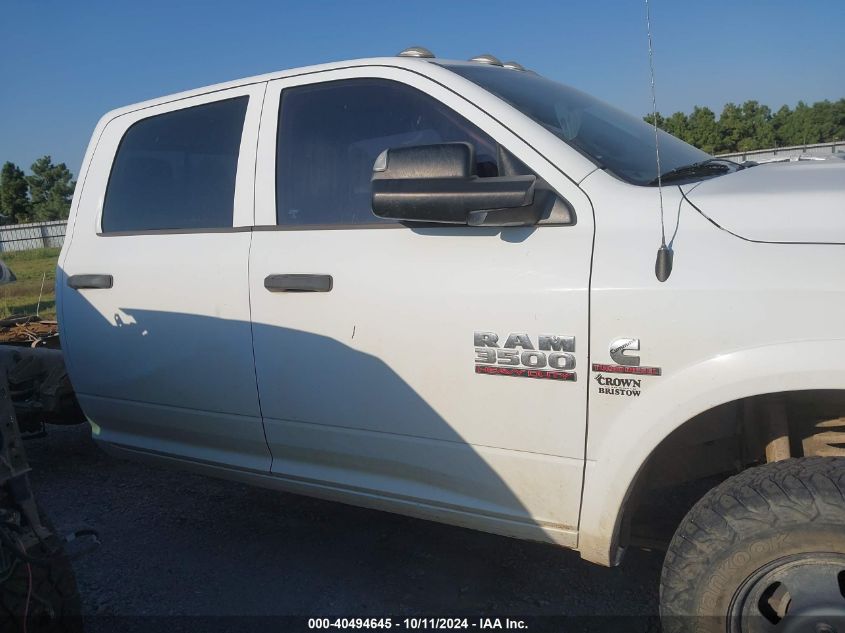 2014 Ram 3500 Chassis Tradesman/Slt/Laramie VIN: 3C7WRTCL2EG312706 Lot: 40494645