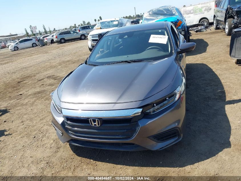 2021 Honda Insight Ex VIN: 19XZE4F55ME010829 Lot: 40494657