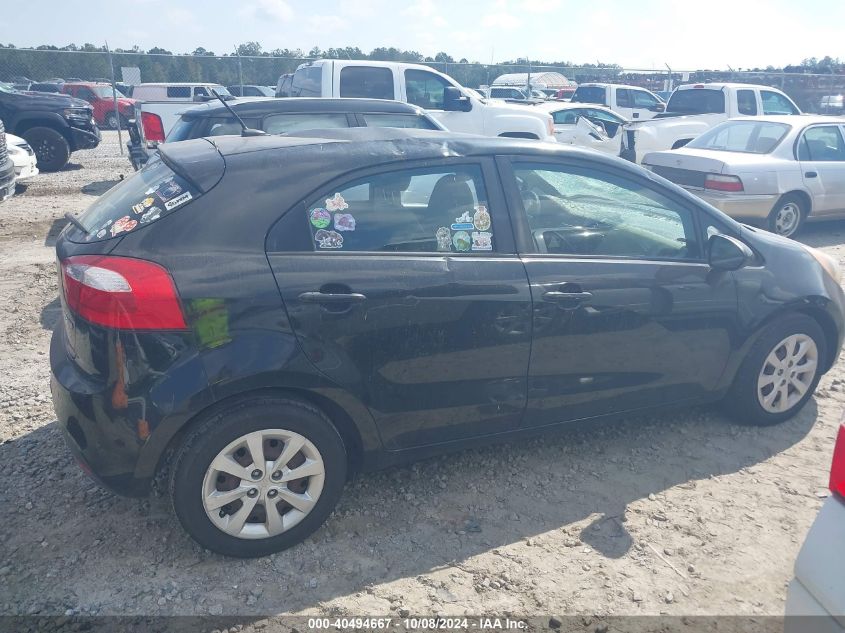 2013 Kia Rio Ex VIN: KNADN5A30D6097824 Lot: 40494667