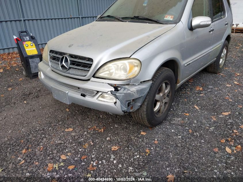 4JGAB75EX3A402288 2003 Mercedes-Benz Ml 500