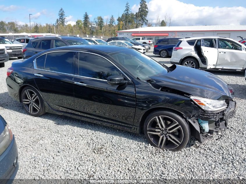 1HGCR3F93HA042244 2017 Honda Accord Touring V6