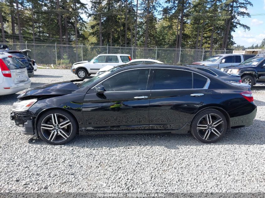 1HGCR3F93HA042244 2017 Honda Accord Touring V6