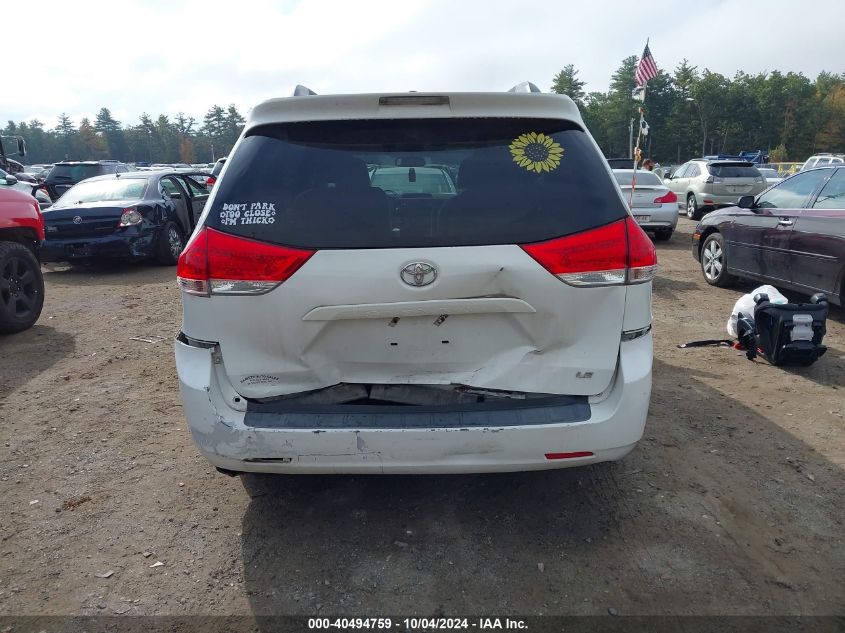 5TDKK3DC4CS211552 2012 Toyota Sienna Le V6 8 Passenger