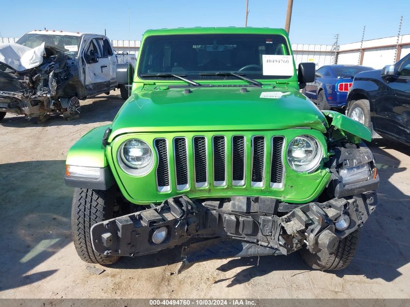 2019 Jeep Wrangler Unlimited Sahara 4X4 VIN: 1C4HJXEG7KW533705 Lot: 40494760