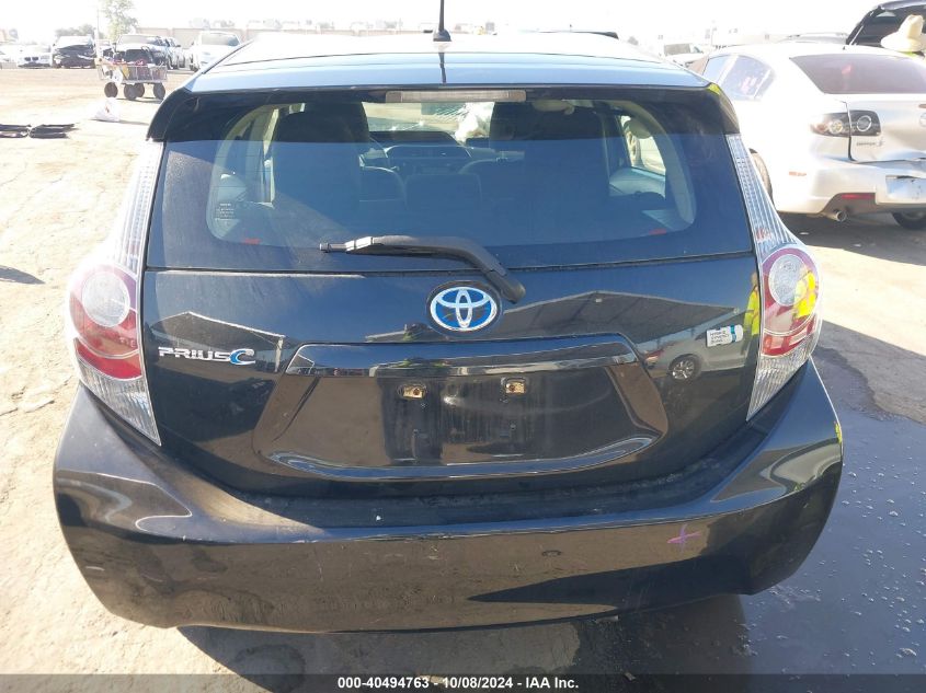 2014 Toyota Prius C Two VIN: JTDKDTB3XE1068121 Lot: 40494763