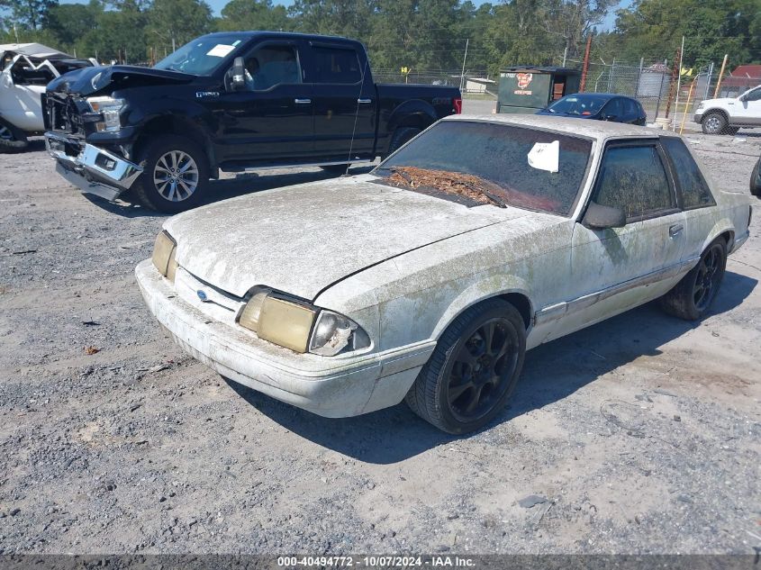 1992 Ford Mustang Lx VIN: 1FACP40M8NF127124 Lot: 40494772