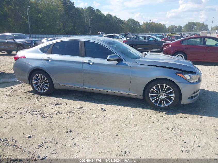 2015 Hyundai Genesis 3.8 VIN: KMHGN4JE7FU083943 Lot: 40494776