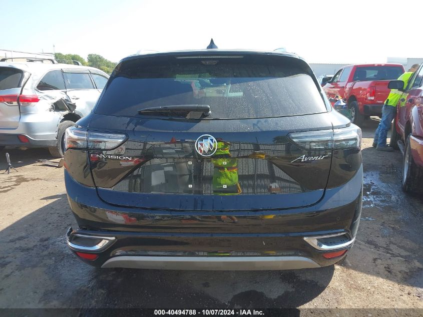 2023 Buick Envision Avenir Fwd VIN: LRBFZRR42PD068702 Lot: 40494788