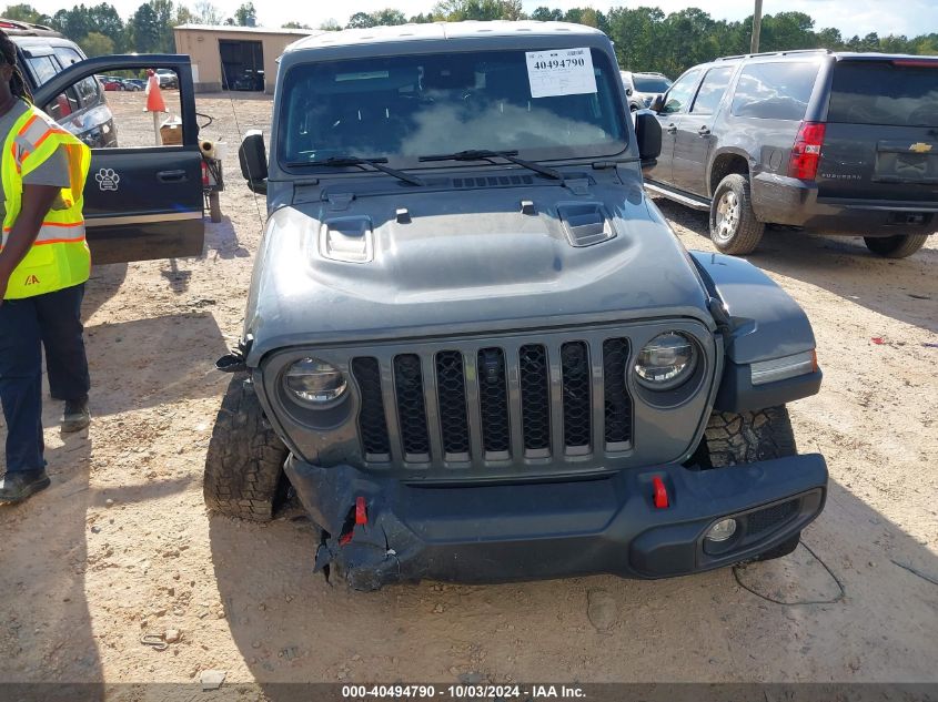 2021 Jeep Gladiator Rubicon 4X4 VIN: 1C6JJTBM8ML611134 Lot: 40494790