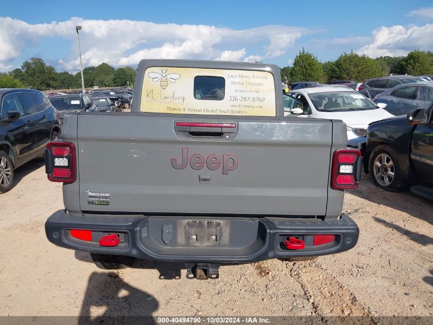 2021 Jeep Gladiator Rubicon 4X4 VIN: 1C6JJTBM8ML611134 Lot: 40494790