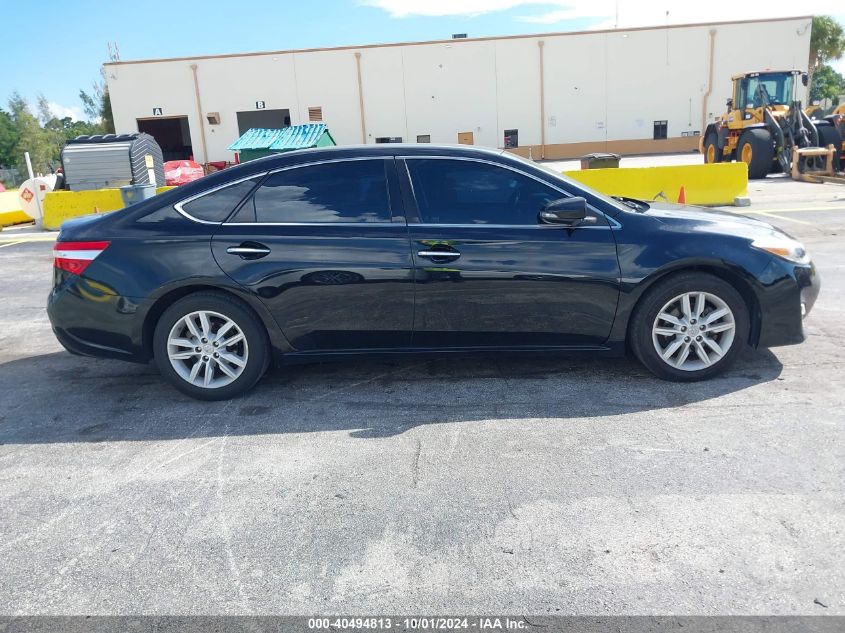 2015 Toyota Avalon Xle VIN: 4T1BK1EBXFU144901 Lot: 40494813