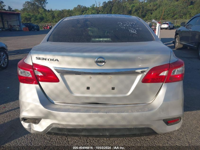 3N1AB7AP3JY325707 2018 Nissan Sentra S