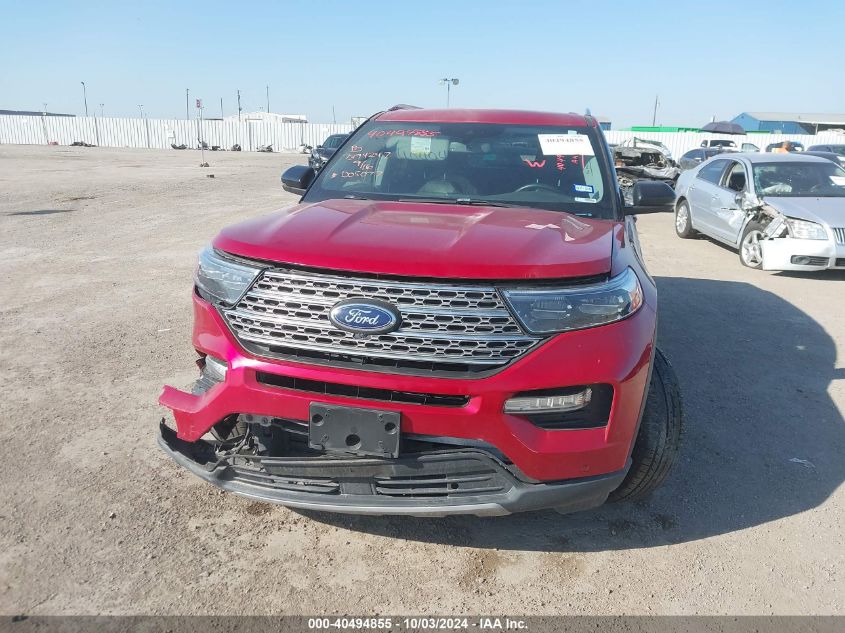 2020 Ford Explorer Limited VIN: 1FMSK7FH2LGD05077 Lot: 40494855