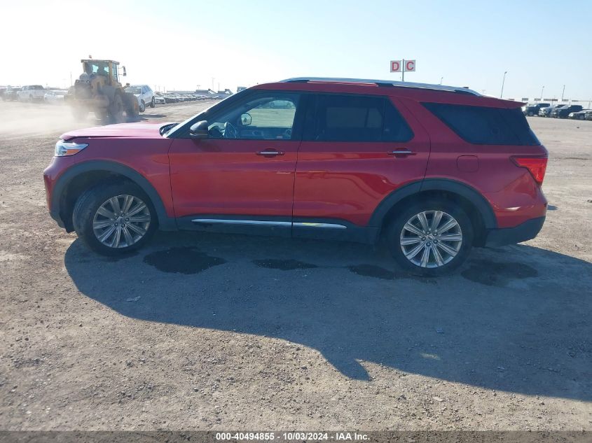 2020 Ford Explorer Limited VIN: 1FMSK7FH2LGD05077 Lot: 40494855