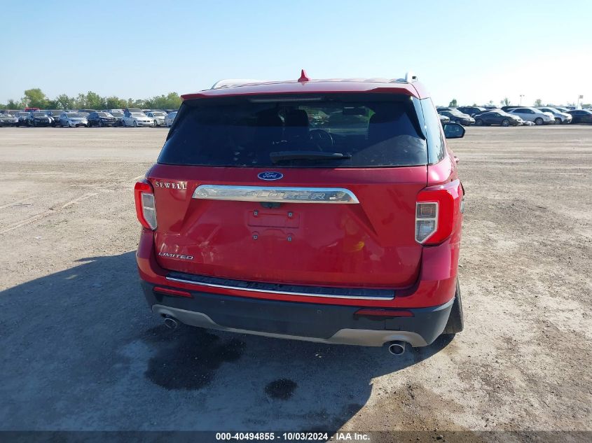 2020 Ford Explorer Limited VIN: 1FMSK7FH2LGD05077 Lot: 40494855