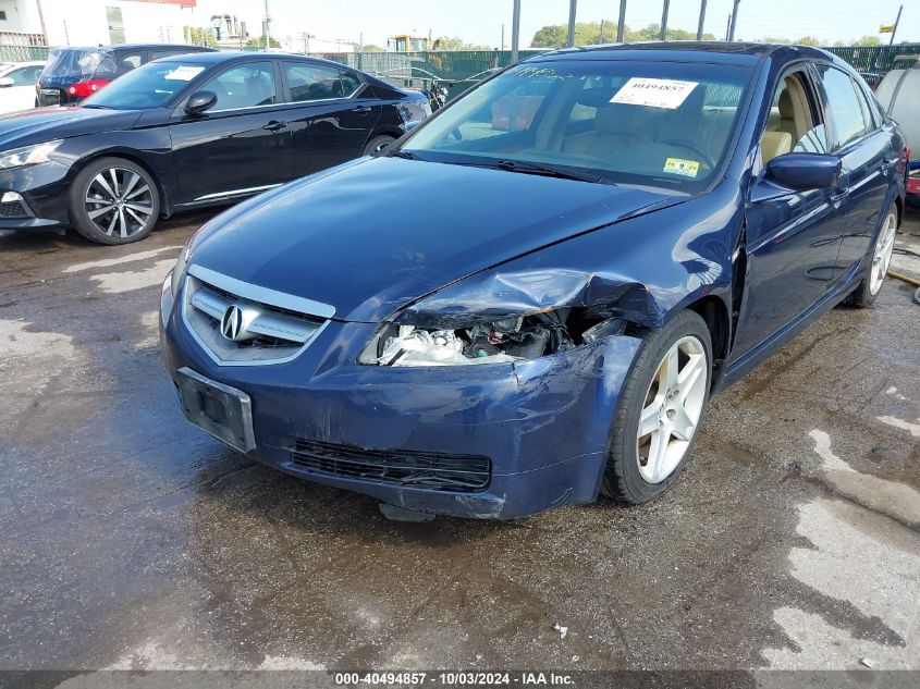 2006 Acura Tl VIN: 19UUA662X6A066120 Lot: 40494857