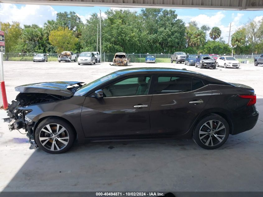 2016 Nissan Maxima 3.5 Platinum/3.5 S/3.5 Sl/3.5 Sr/3.5 Sv VIN: 1N4AA6AP7GC419350 Lot: 40494871